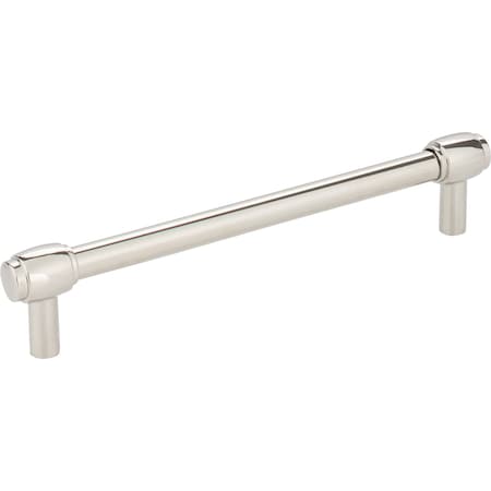 160 Mm Center-to-Center Polished Nickel Hayworth Cabinet Bar Pull